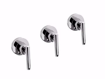 G4 - F7715W2 - 3 hole shower tap with diverter by Rubinetteria Giulini - view 2